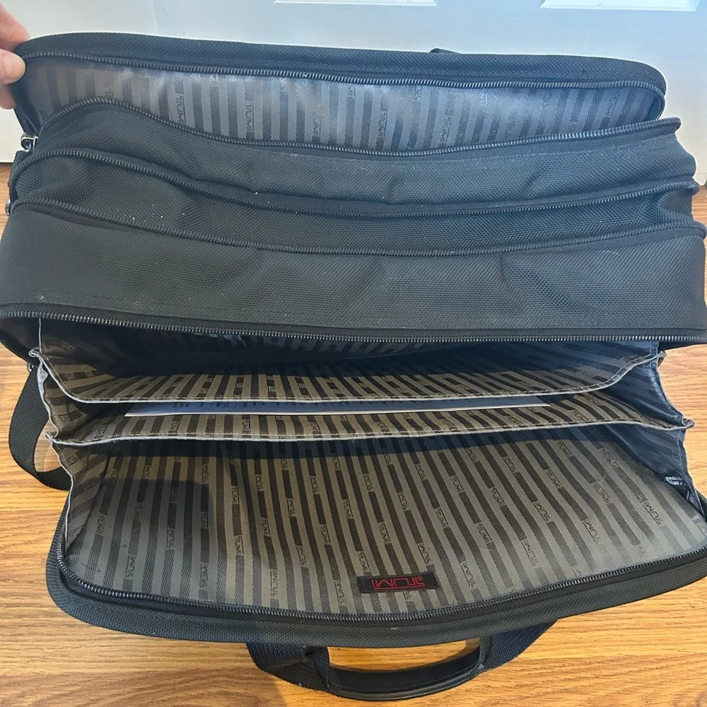 TUMI Expandable Organizer Laptop Briefcase